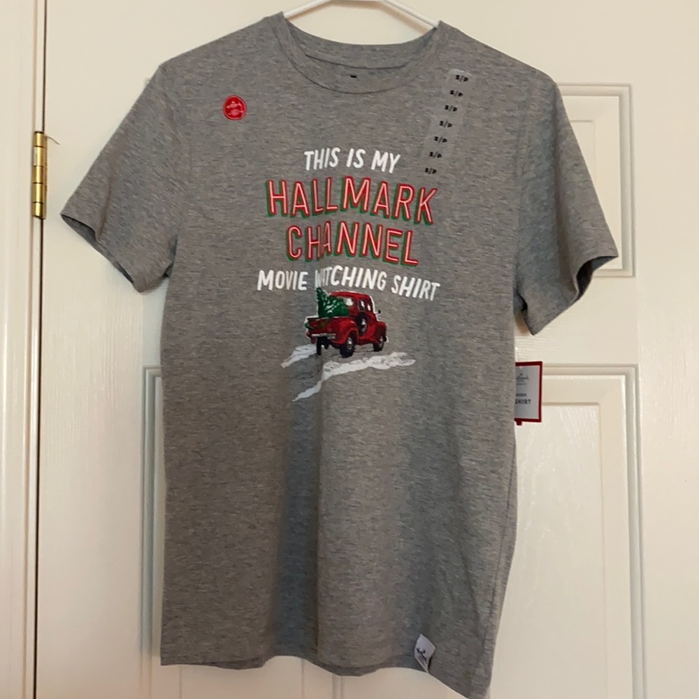 NWT Hallmark Channel movie watching t-shirt